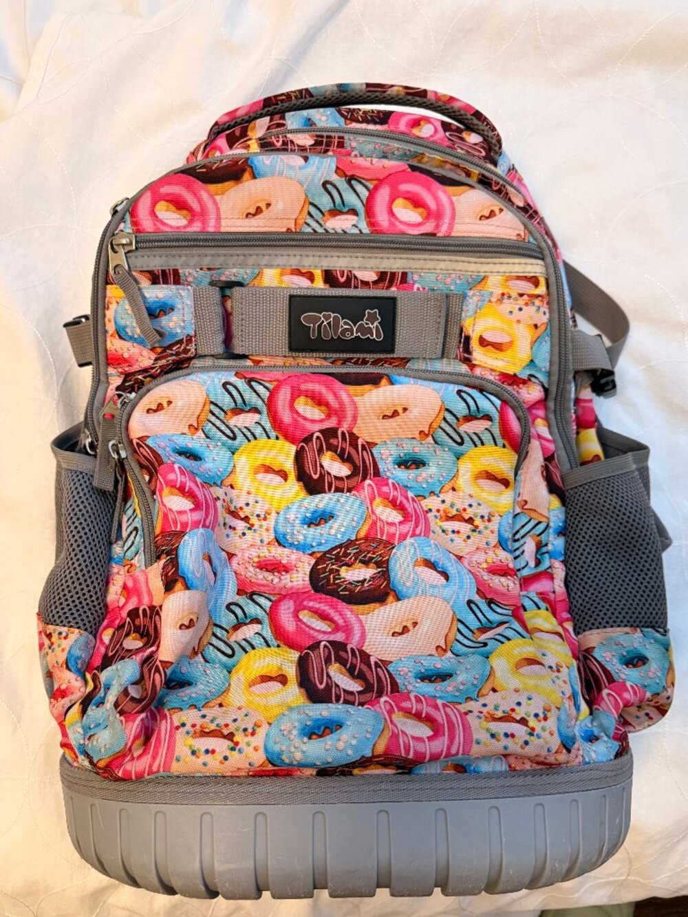 Tilami "Doughnuts" Wheeled Backpack 18" Kids/Adults